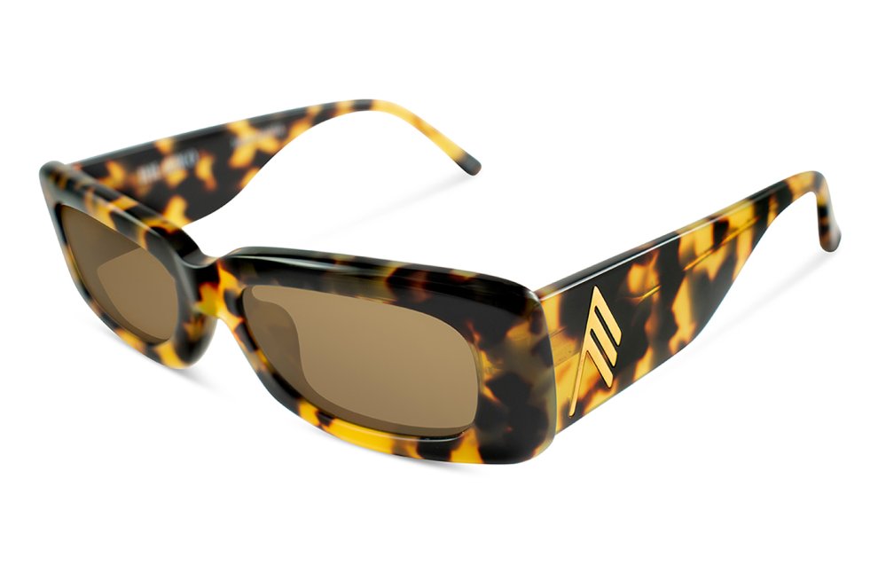 The Attico - Mini Marfa - Tortoiseshell and brown